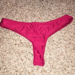 red bathing suit bottoms!!